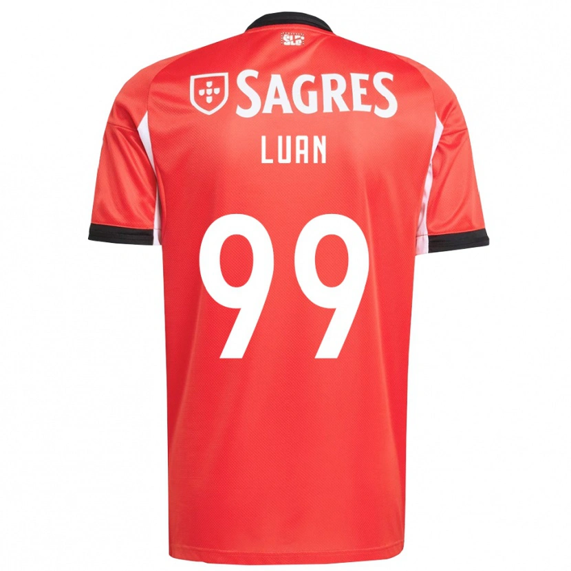 Danxen Men Luan #99 Red White Home Jersey 2025/26 T-Shirt