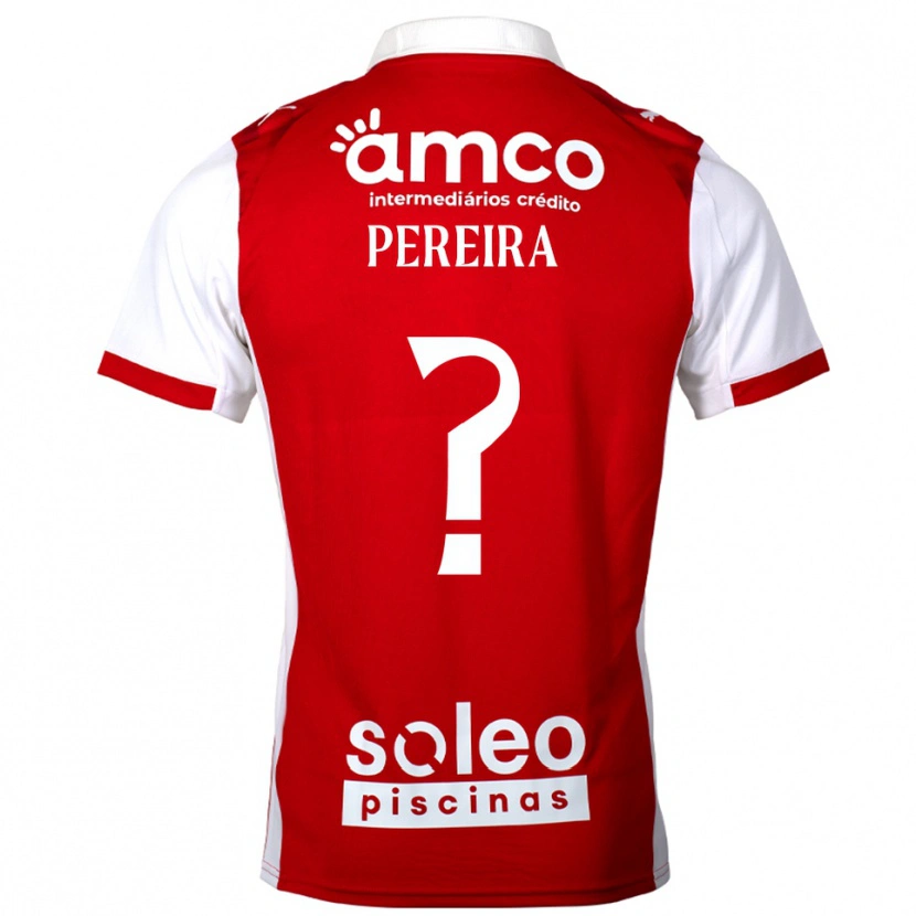 Danxen Men Martim Pereira #0 Red White Home Jersey 2025/26 T-Shirt