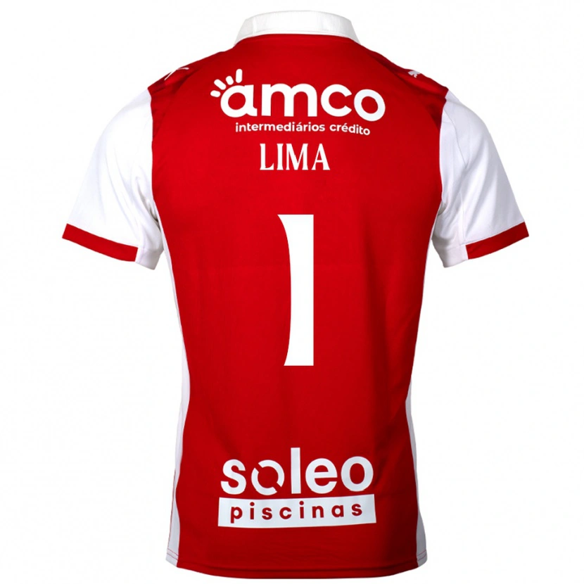 Danxen Men Aline Lima #1 Red White Home Jersey 2025/26 T-Shirt