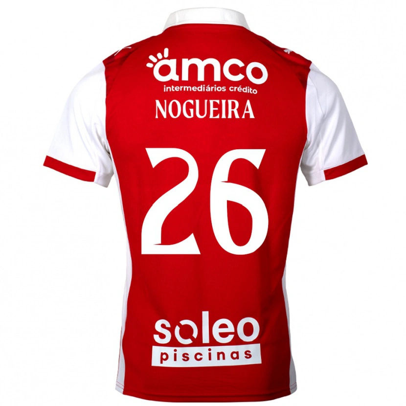 Danxen Men Ana Nogueira #26 Red White Home Jersey 2025/26 T-Shirt