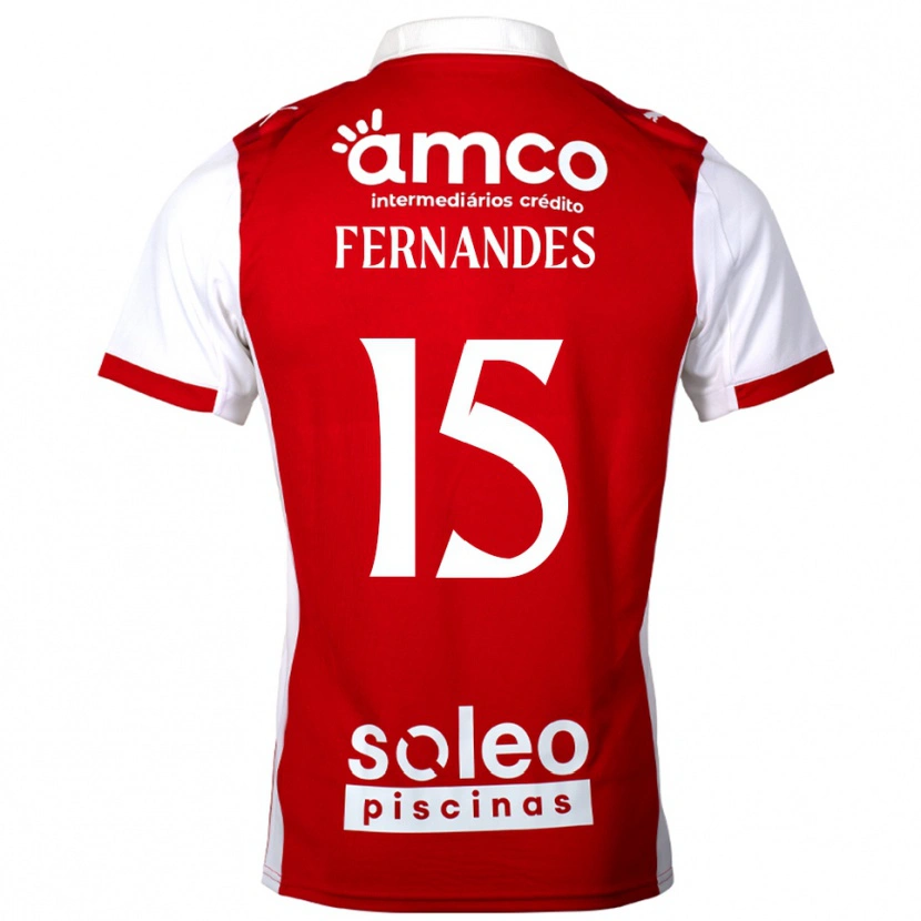 Danxen Men Valdir Fernandes #15 Red White Home Jersey 2025/26 T-Shirt