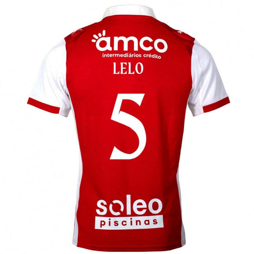Danxen Men Leonardo Lelo #5 Red White Home Jersey 2025/26 T-Shirt