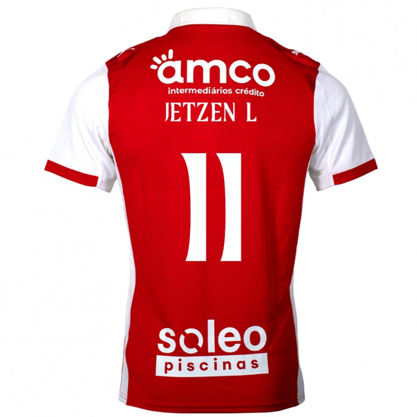 Danxen Men Jetzen Lopez #11 Red White Home Jersey 2025/26 T-Shirt