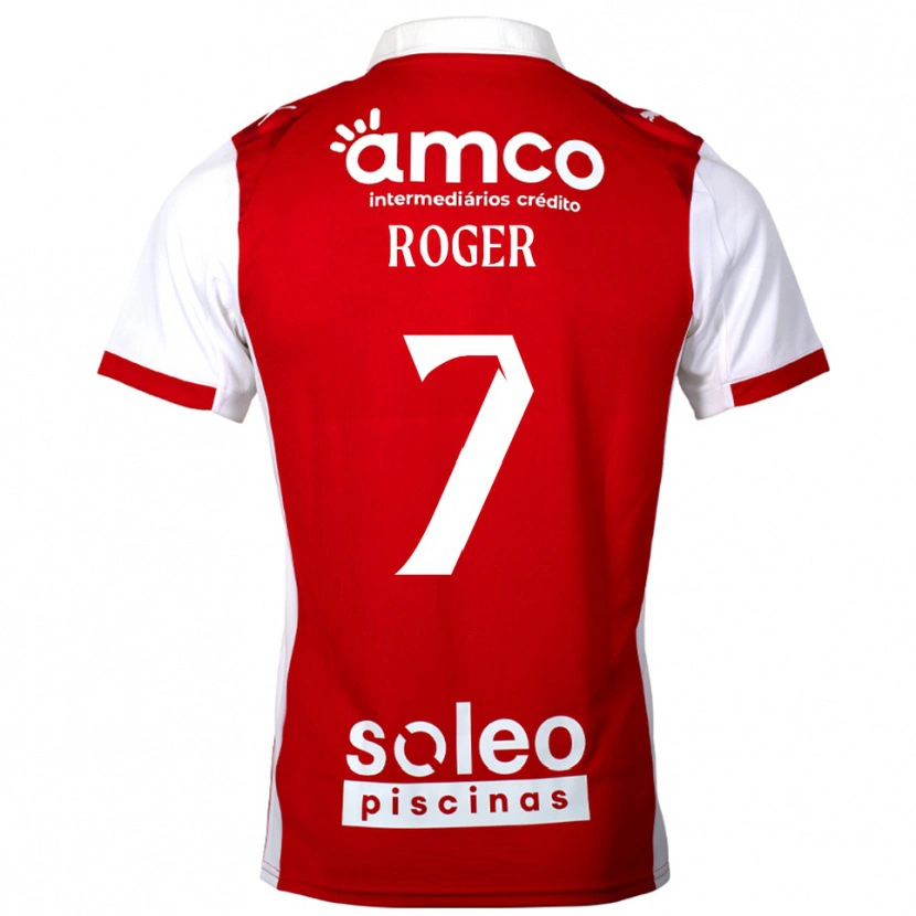 Danxen Men Roger #7 Red White Home Jersey 2025/26 T-Shirt