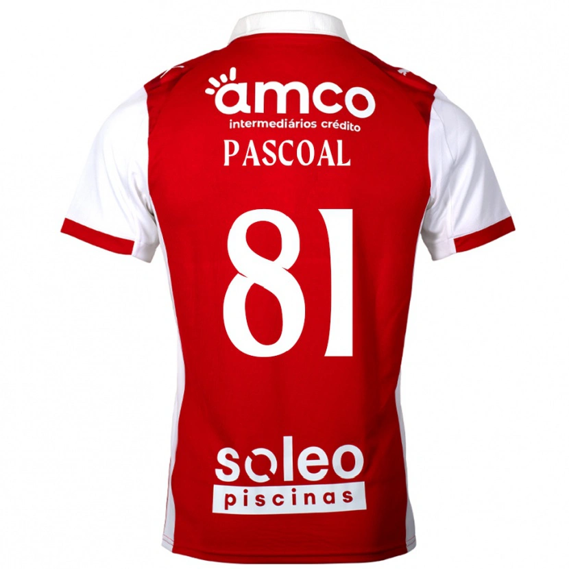 Danxen Men Fodé Pascoal #81 Red White Home Jersey 2025/26 T-Shirt