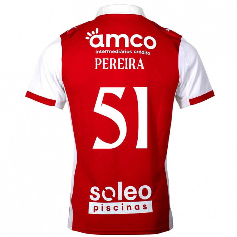 Danxen Men Evy Pereira #51 Red White Home Jersey 2025/26 T-Shirt