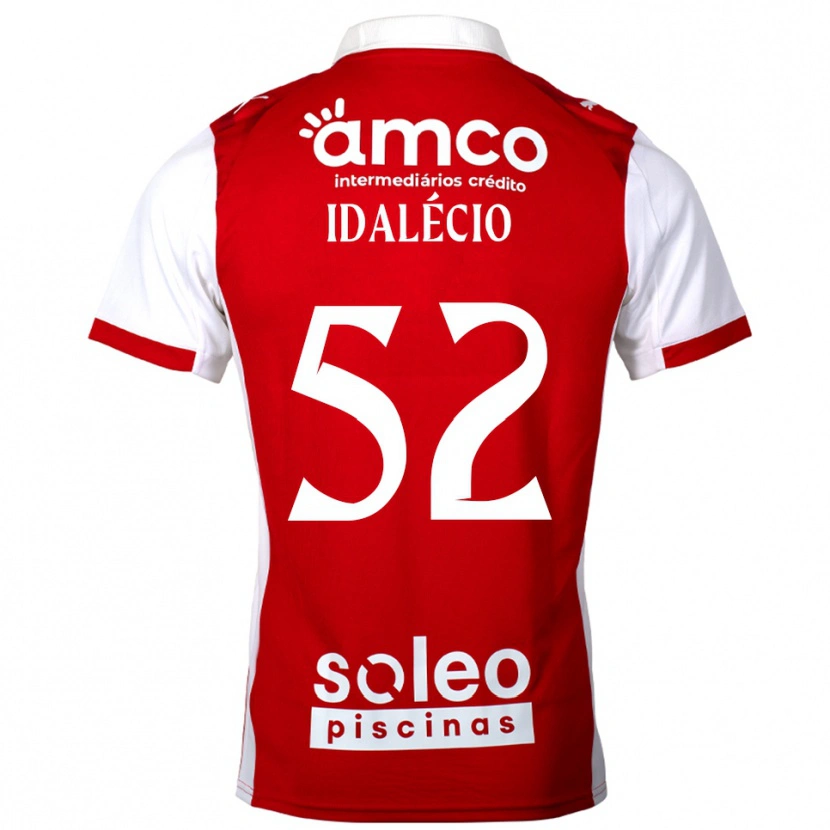 Danxen Men Idalécio #52 Red White Home Jersey 2025/26 T-Shirt
