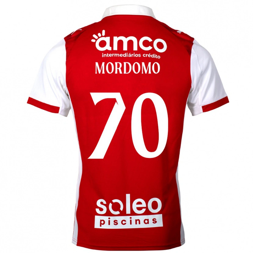 Danxen Men Mordomo #70 Red White Home Jersey 2025/26 T-Shirt