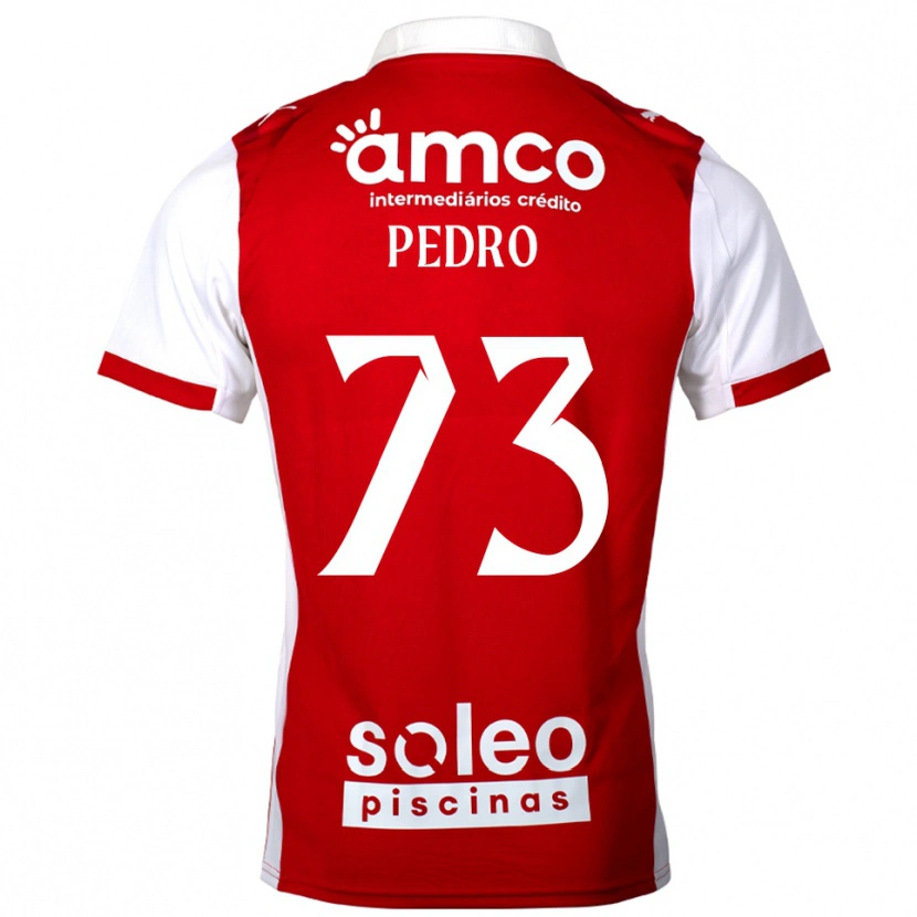 Danxen Men Zé Pedro #73 Red White Home Jersey 2025/26 T-Shirt