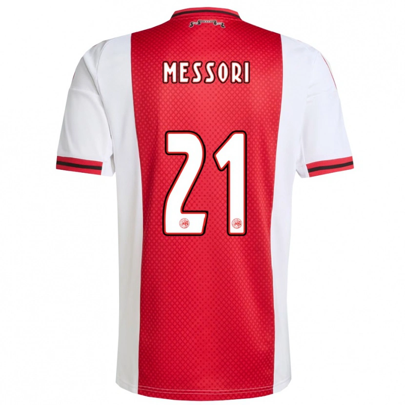 Danxen Men Luca Messori #21 Red White Home Jersey 2025/26 T-Shirt