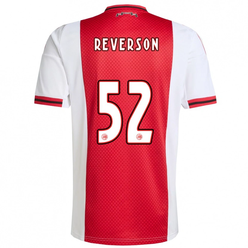 Danxen Men Paul Reverson #52 Red White Home Jersey 2025/26 T-Shirt