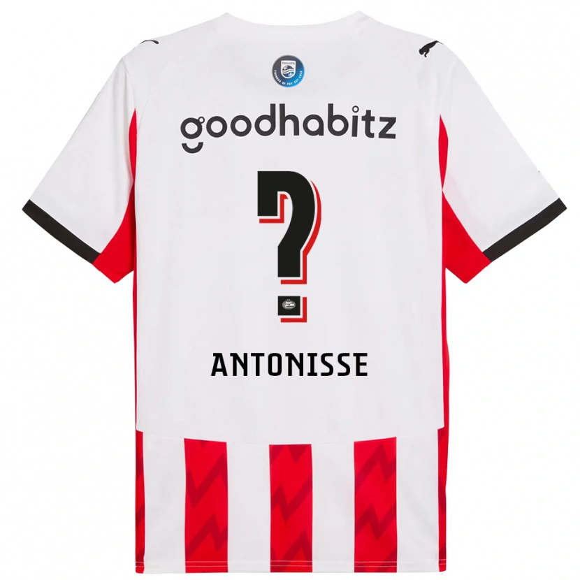 Danxen Men Jeremy Antonisse #0 Red White Home Jersey 2025/26 T-Shirt