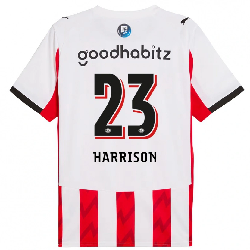 Danxen Men Amy Harrison #23 Red White Home Jersey 2025/26 T-Shirt