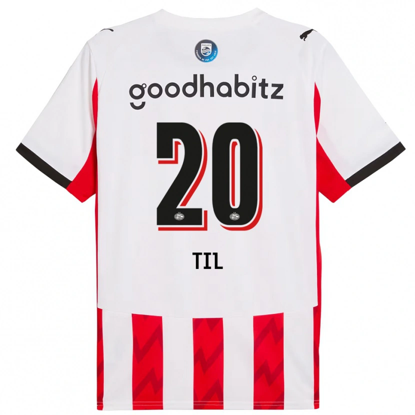 Danxen Men Guus Til #20 Red White Home Jersey 2025/26 T-Shirt