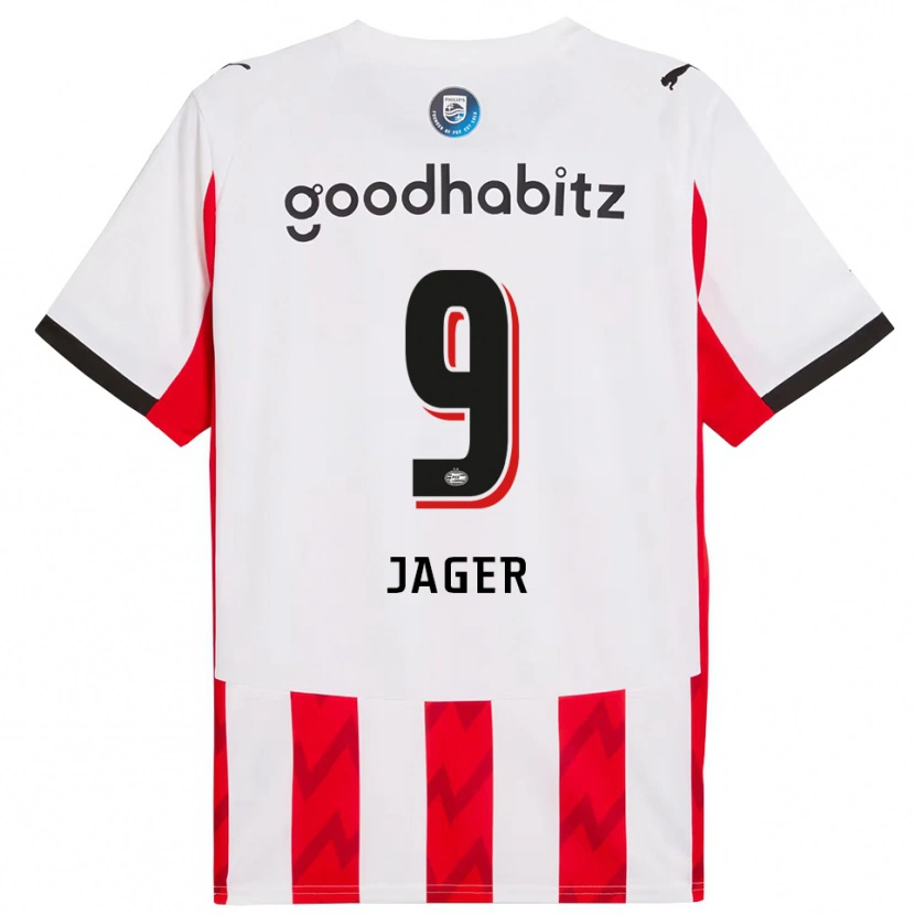 Danxen Men Elvic Mukena #9 Red White Home Jersey 2025/26 T-Shirt