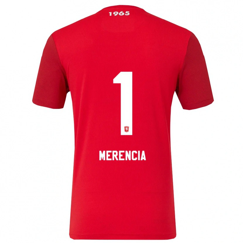 Danxen Men Leandro Merencia #1 Red White Home Jersey 2025/26 T-Shirt