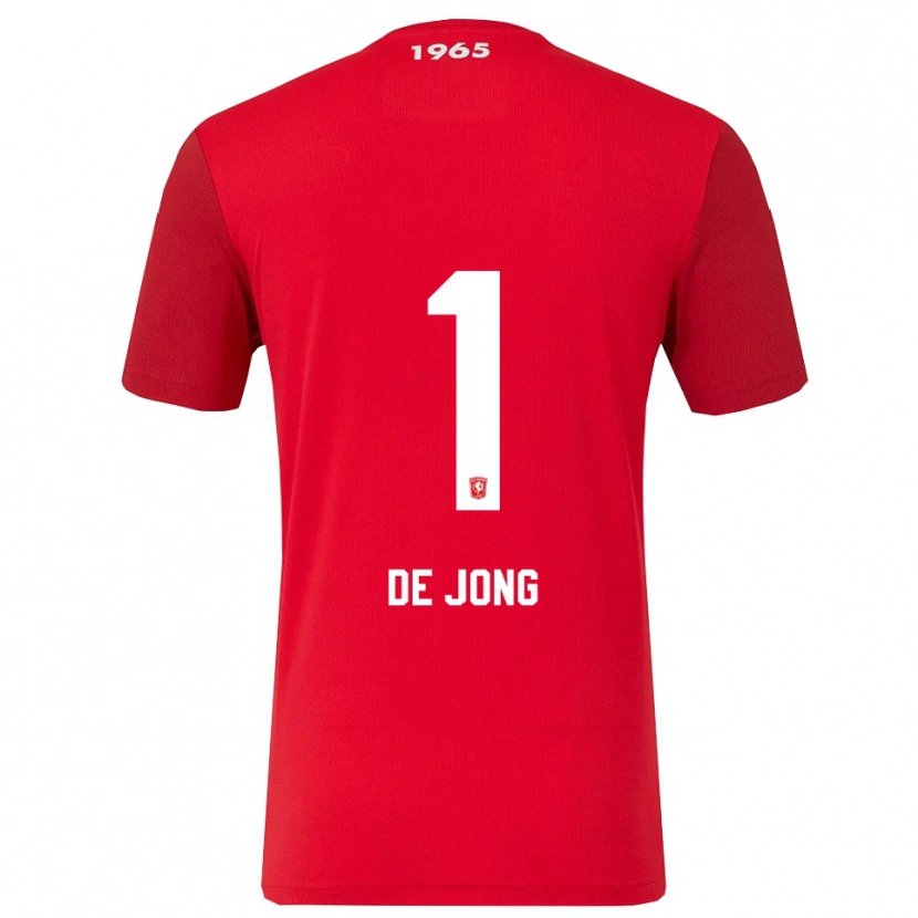 Danxen Men Danielle De Jong #1 Red White Home Jersey 2025/26 T-Shirt