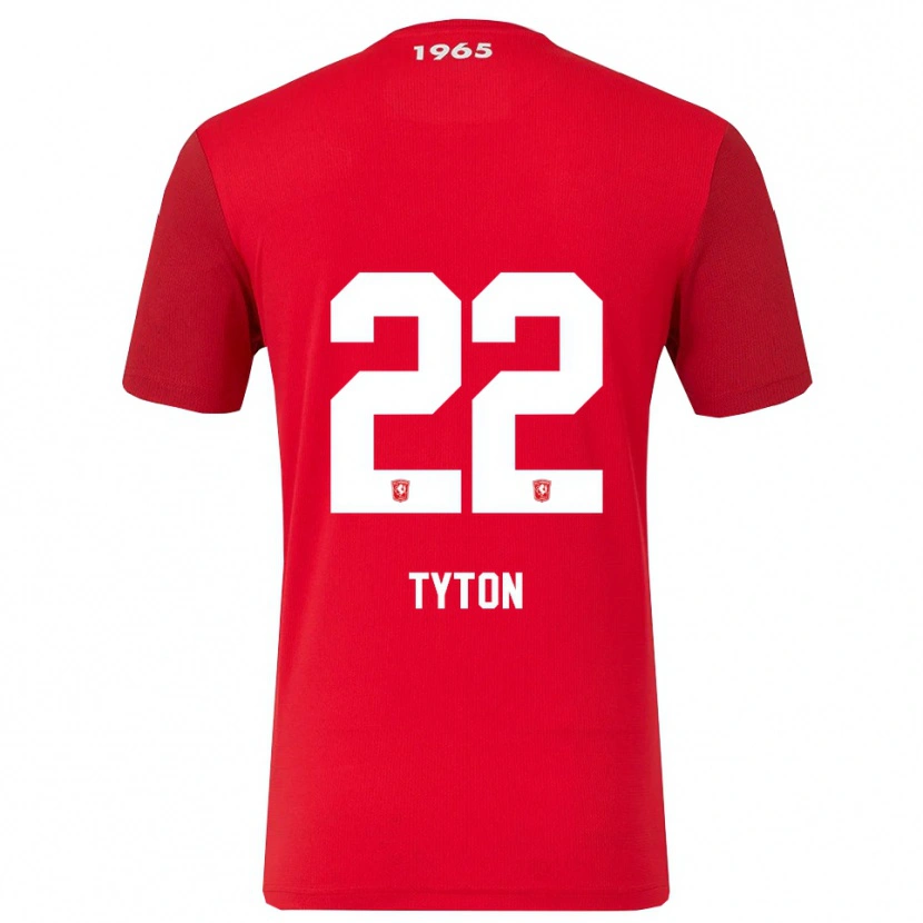 Danxen Men Przemyslaw Tyton #22 Red White Home Jersey 2025/26 T-Shirt