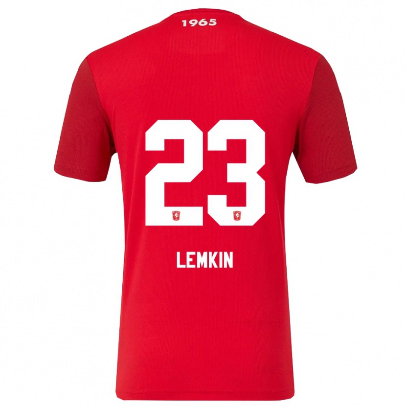 Danxen Men Stav Lemkin #23 Red White Home Jersey 2025/26 T-Shirt