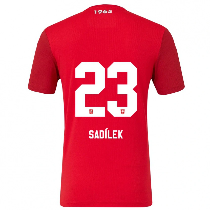 Danxen Men Michal Sadilek #23 Red White Home Jersey 2025/26 T-Shirt