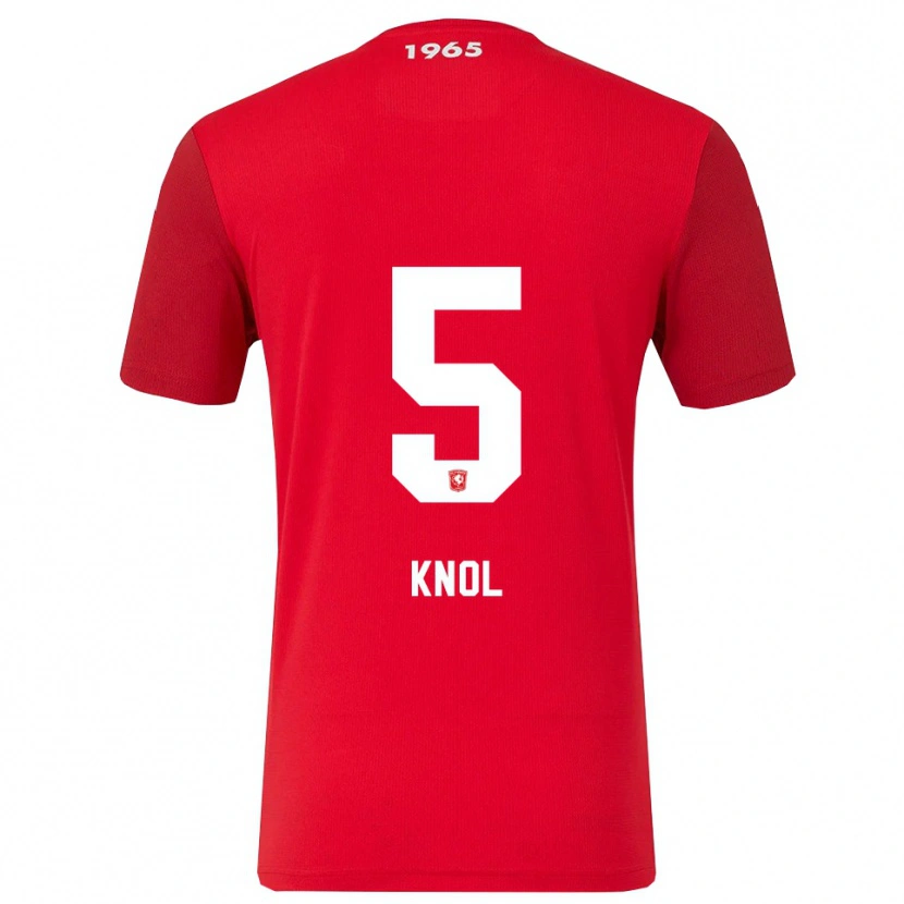 Danxen Men Anna Knol #5 Red White Home Jersey 2025/26 T-Shirt