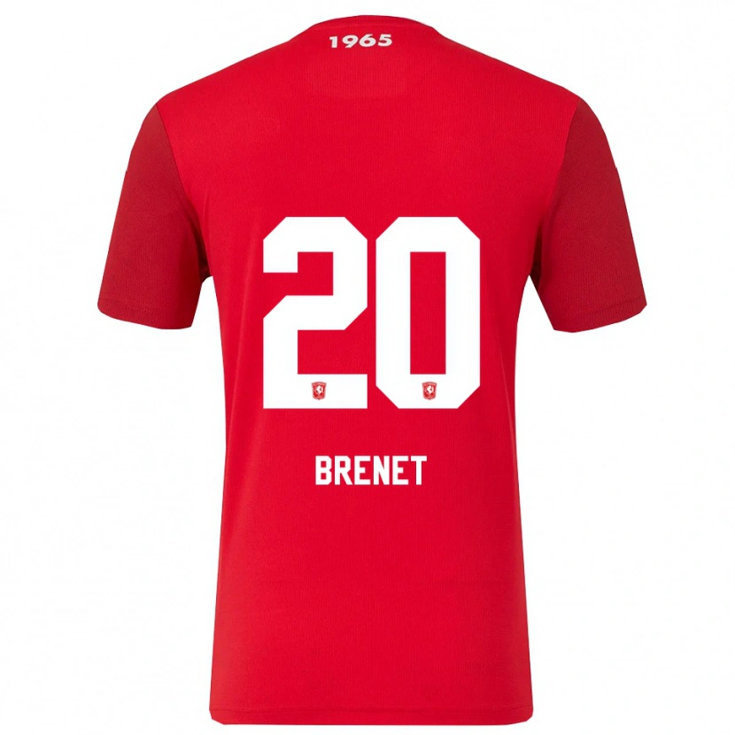 Danxen Men Joshua Brenet #20 Red White Home Jersey 2025/26 T-Shirt
