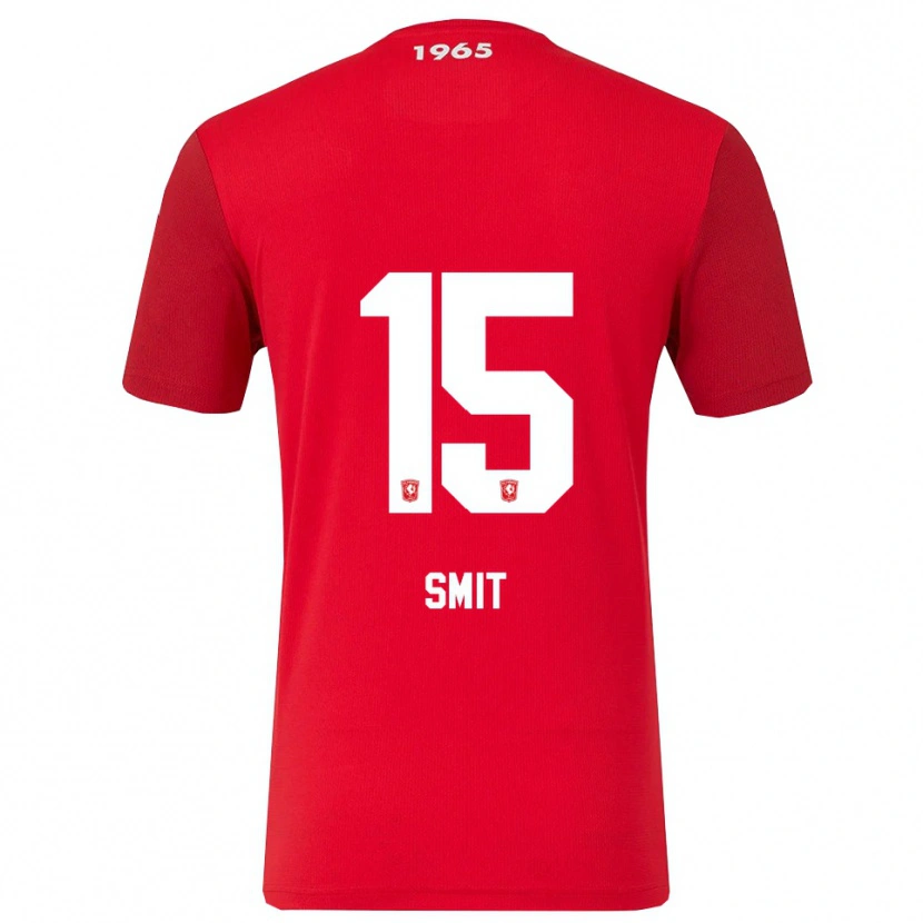 Danxen Men Mauro Smit #15 Red White Home Jersey 2025/26 T-Shirt