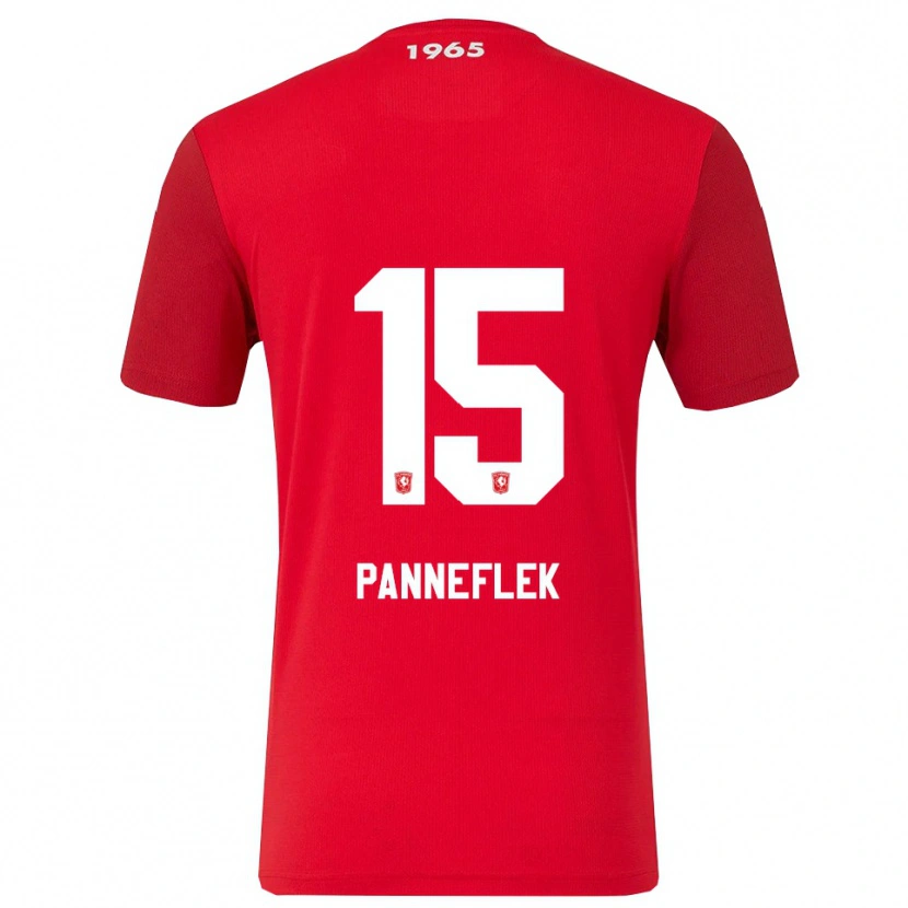 Danxen Men Owen Panneflek #15 Red White Home Jersey 2025/26 T-Shirt