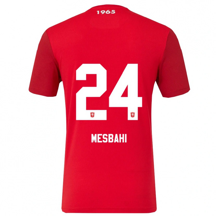 Danxen Men Juliën Mesbahi #24 Red White Home Jersey 2025/26 T-Shirt