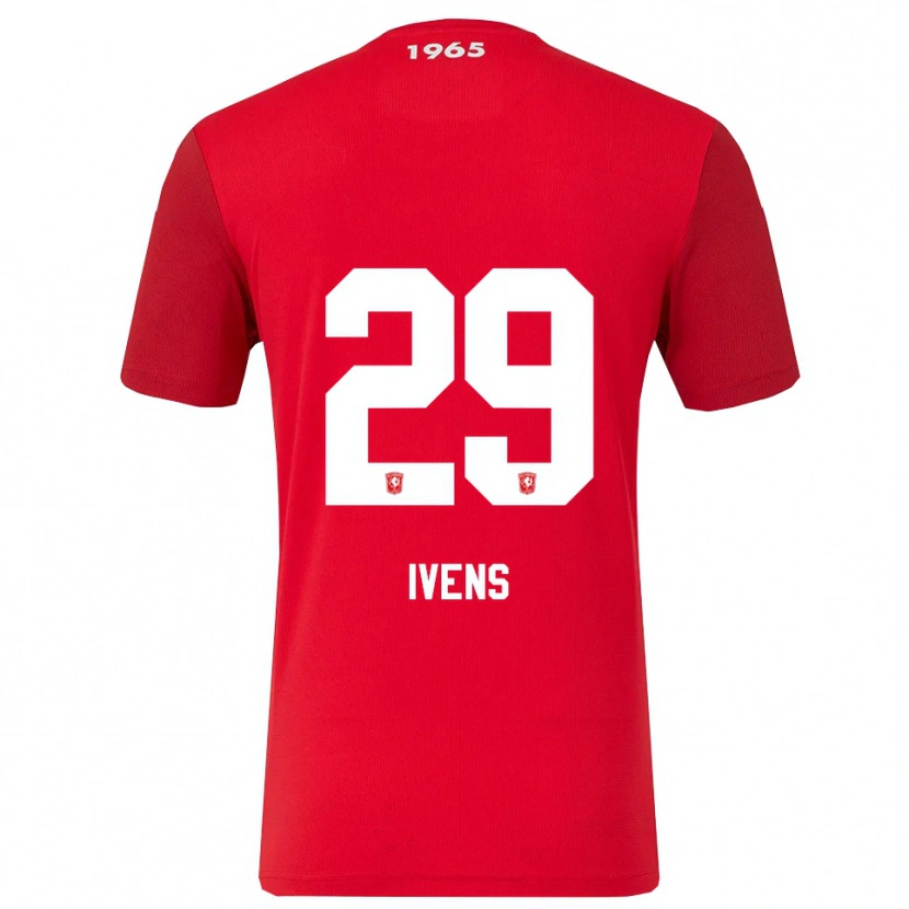 Danxen Men Rose Ivens #29 Red White Home Jersey 2025/26 T-Shirt