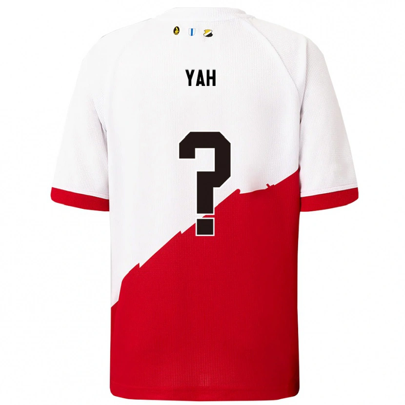 Danxen Men Gibson Yah #0 White Red Home Jersey 2025/26 T-Shirt