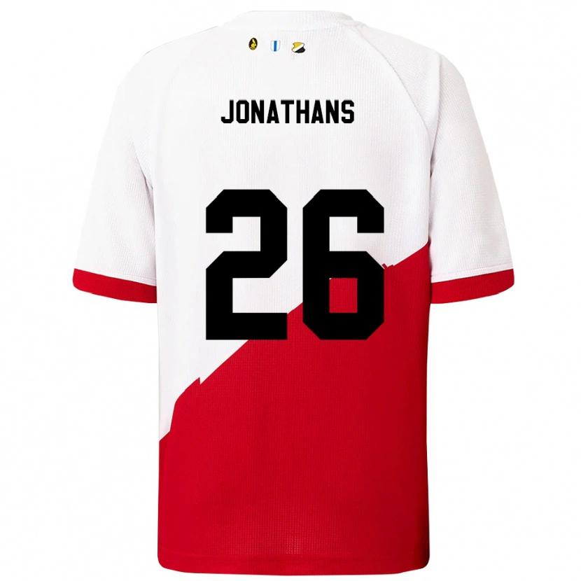 Danxen Men Miliano Jonathans #26 White Red Home Jersey 2025/26 T-Shirt
