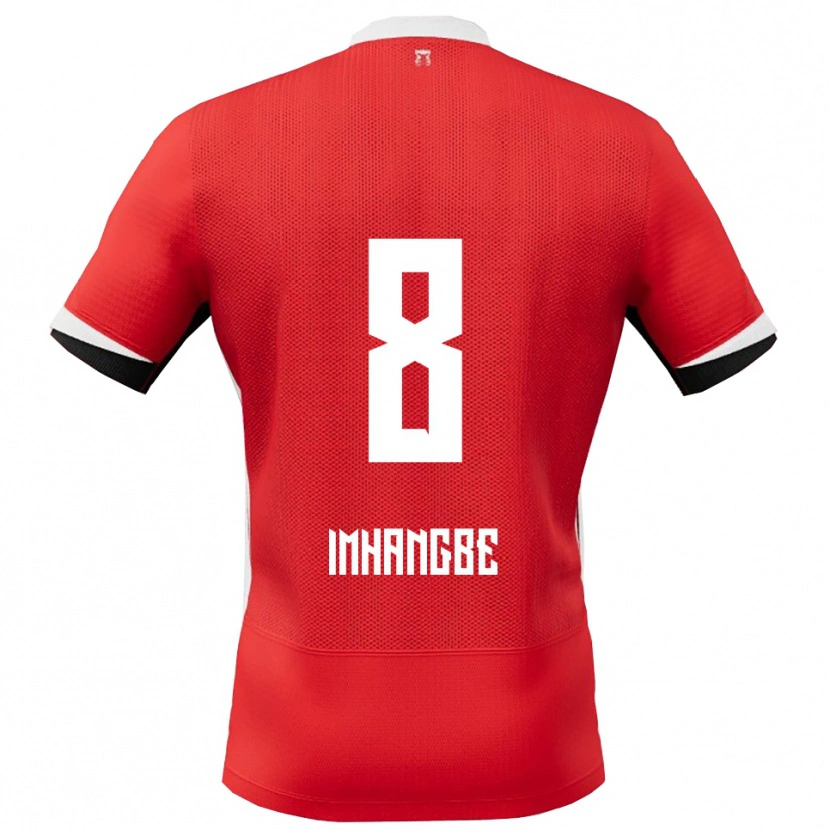 Danxen Men Amani Imhangbe #8 Red White Home Jersey 2025/26 T-Shirt
