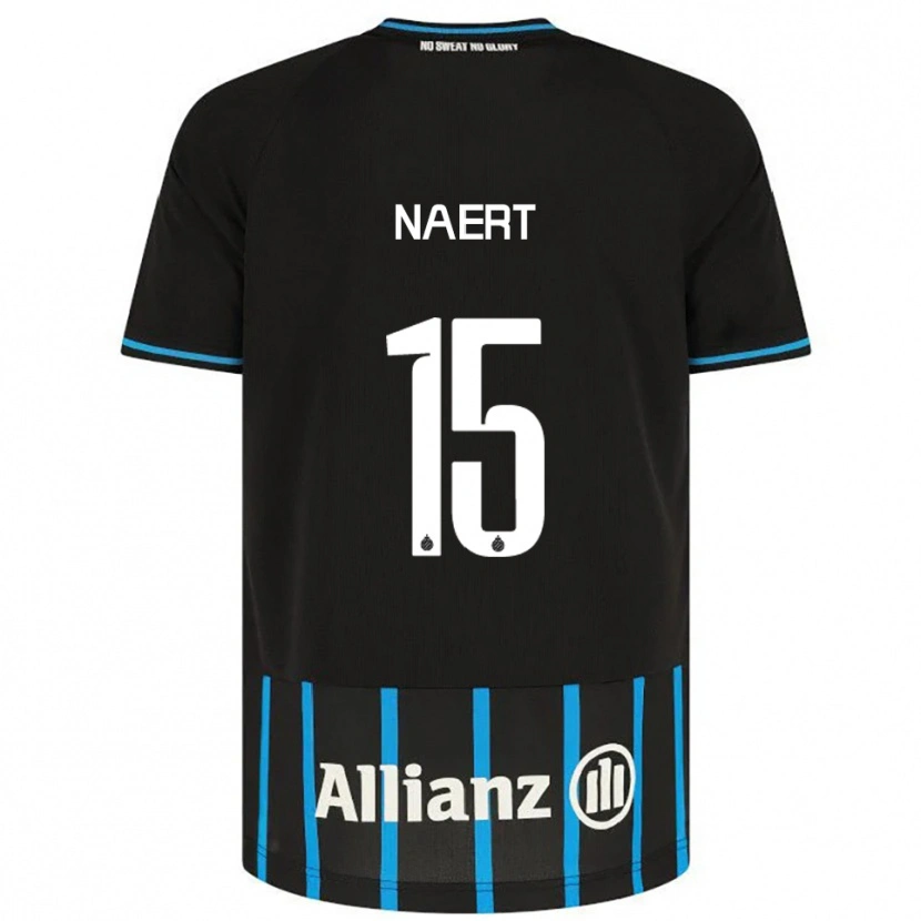 Danxen Men Stan Naert #15 Black Blue Home Jersey 2025/26 T-Shirt