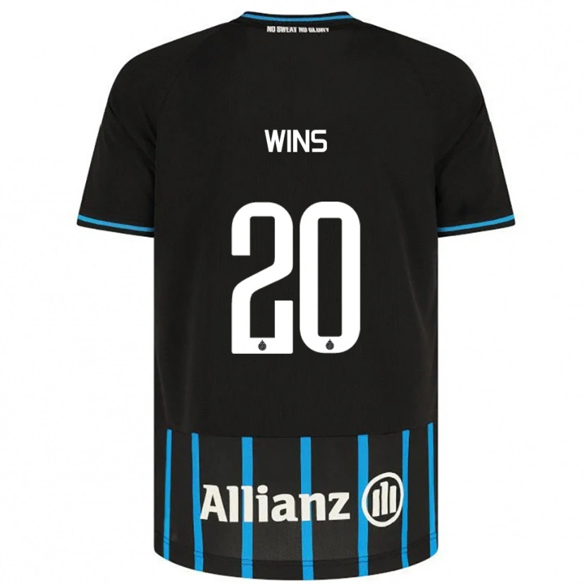Danxen Men Axl Wins #20 Black Blue Home Jersey 2025/26 T-Shirt