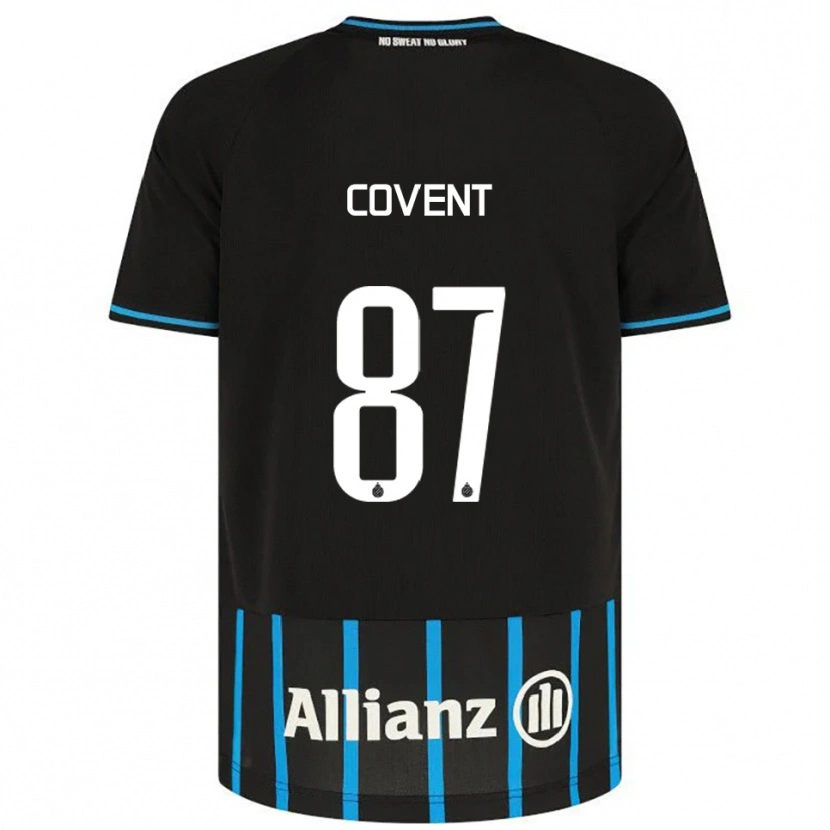 Danxen Men Jorijn Covent #87 Black Blue Home Jersey 2025/26 T-Shirt