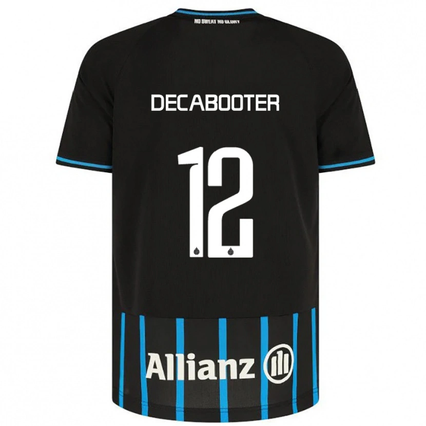 Danxen Men Marith Decabooter #12 Black Blue Home Jersey 2025/26 T-Shirt