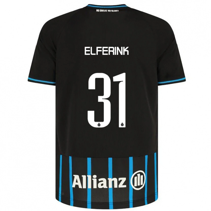 Danxen Men Marie Elferink #31 Black Blue Home Jersey 2025/26 T-Shirt
