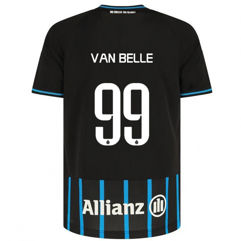 Danxen Men Lyndsey Van Belle #99 Black Blue Home Jersey 2025/26 T-Shirt