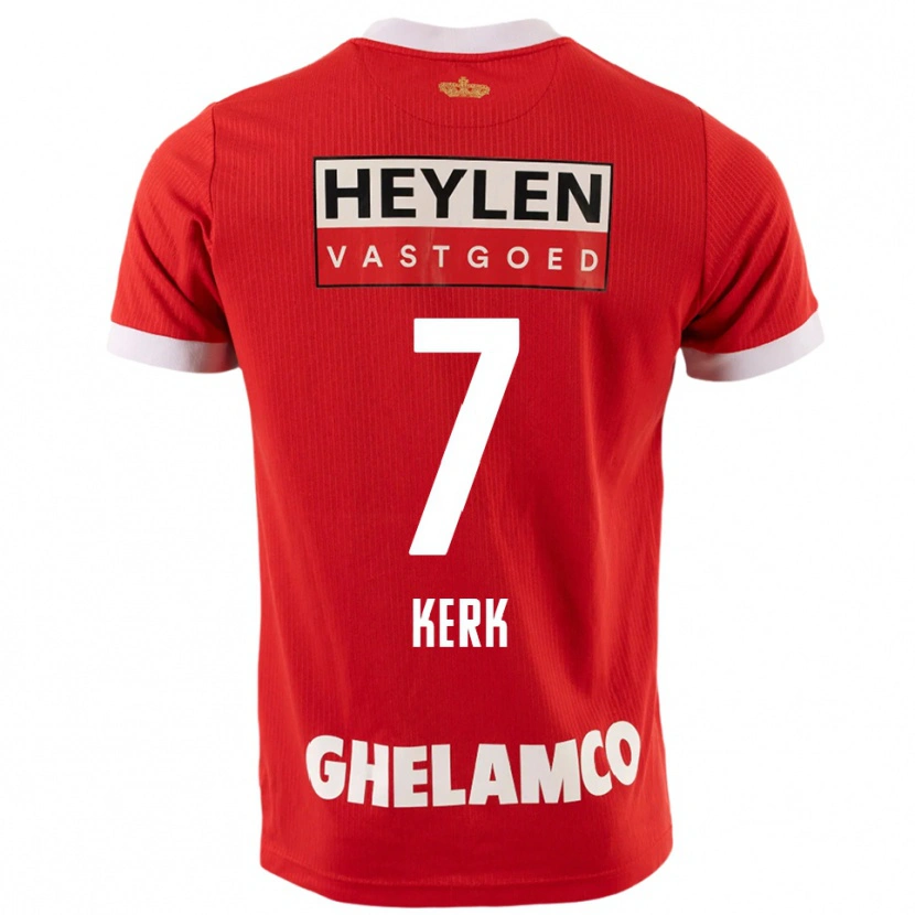 Danxen Men Gyrano Kerk #7 Red White Home Jersey 2025/26 T-Shirt