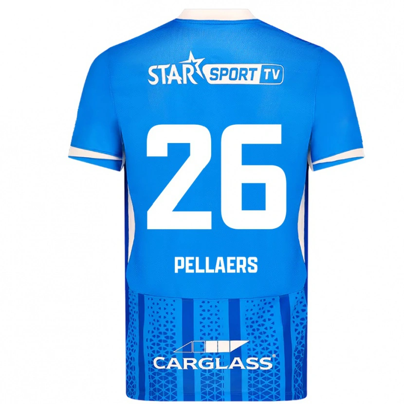 Danxen Men Amanuel Pellaers #26 Blue White Home Jersey 2025/26 T-Shirt