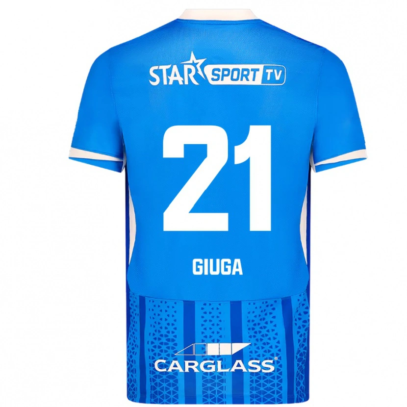 Danxen Men Anissa Giuga #21 Blue White Home Jersey 2025/26 T-Shirt