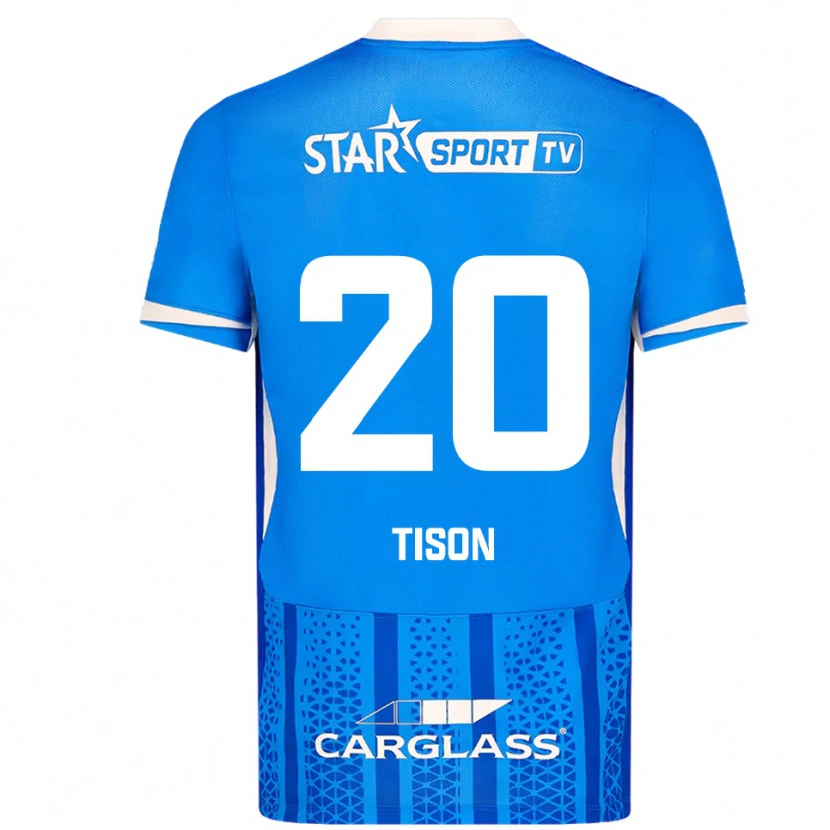 Danxen Men Charlotte Tison #20 Blue White Home Jersey 2025/26 T-Shirt