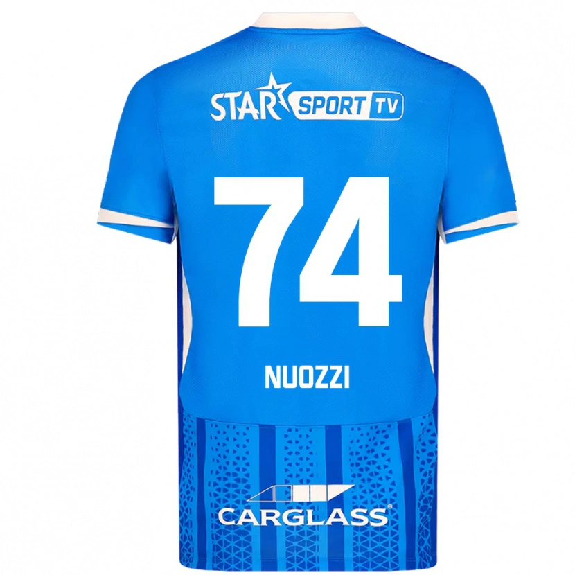 Danxen Men Cédric Nuozzi #74 Blue White Home Jersey 2025/26 T-Shirt