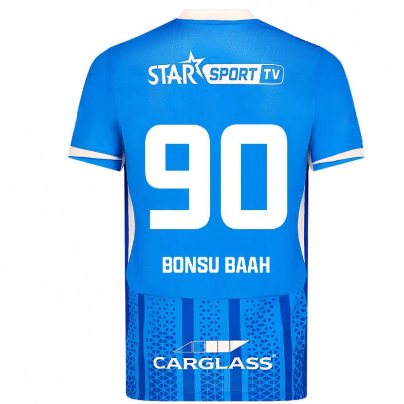 Danxen Men Christopher Bonsu Baah #90 Blue White Home Jersey 2025/26 T-Shirt