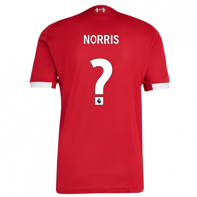 Danxen Men James Norris #0 Red White Home Jersey 2025/26 T-Shirt
