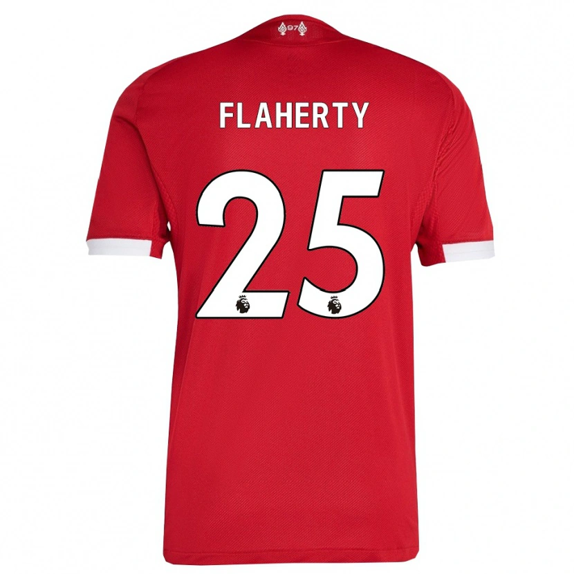 Danxen Men Gilly Flaherty #25 Red White Home Jersey 2025/26 T-Shirt