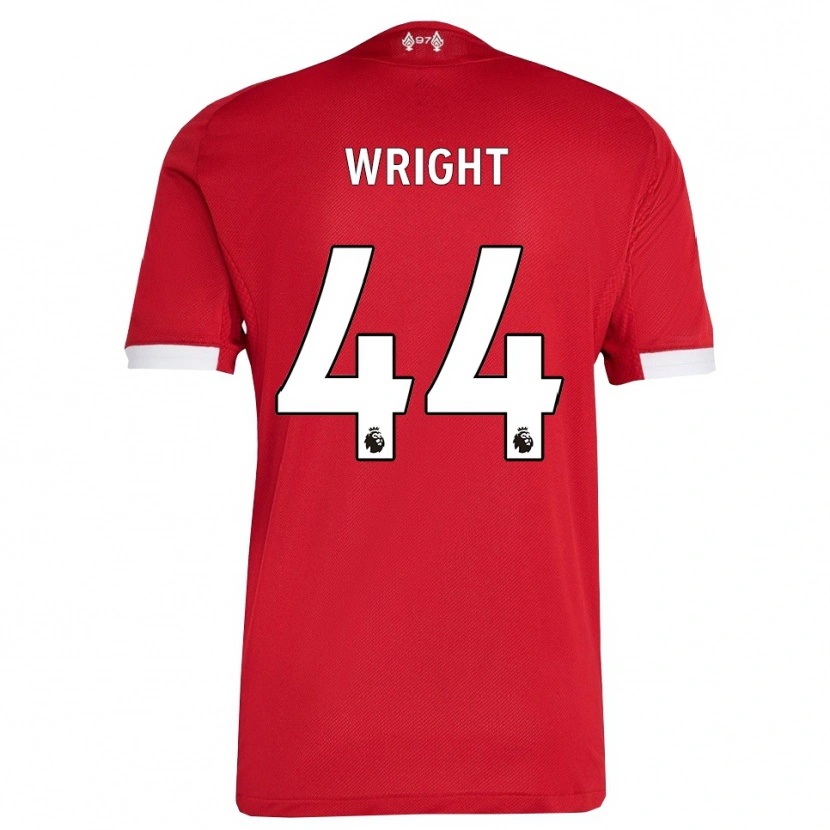 Danxen Men Will Wright #44 Red White Home Jersey 2025/26 T-Shirt