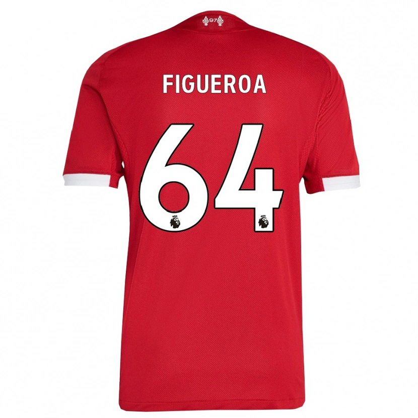Danxen Men Keyrol Figueroa #64 Red White Home Jersey 2025/26 T-Shirt