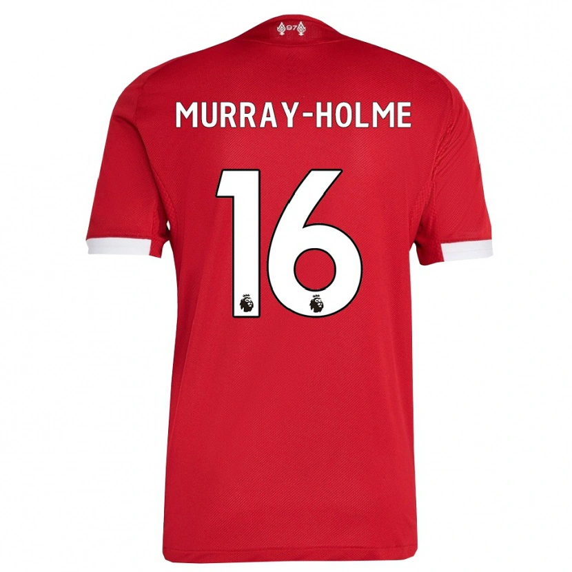 Danxen Men Hadyn Murray-Holme #16 Red White Home Jersey 2025/26 T-Shirt